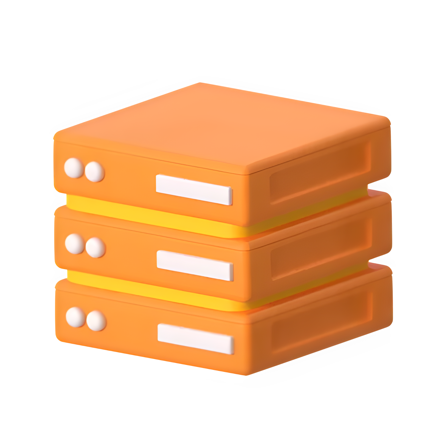 Gambar Server 3D Icon